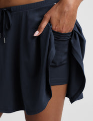 Sport Active Drawcord Mini Skirt