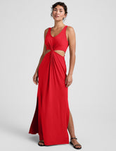 Maxi Around The World Front Twist Dress