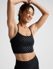 SoftShine Slim Racerback High Cropped Tank