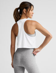 Featherweight Rebalance Racerback Cropped Tank