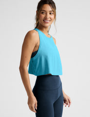 Featherweight Rebalance Racerback Cropped Tank