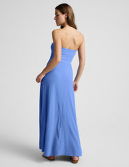 Featherweight Strapless Maxi Dress