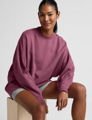 LuxeFleece Oversized Sweatshirt