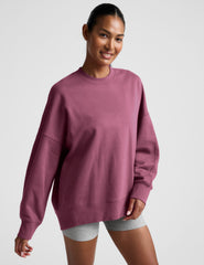 LuxeFleece Oversized Sweatshirt