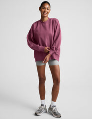 LuxeFleece Oversized Sweatshirt