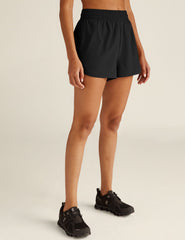 Stretch Woven In Stride Lined Short