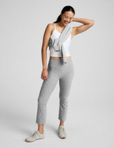 Spacedye Pintuck Kick Flare High Waisted Pant