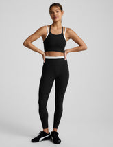 Spacedye Layered High Waisted Midi Legging