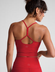 Spacedye Slim Racerback Cropped Tank