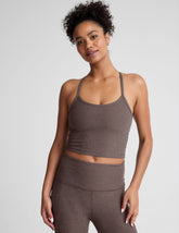 Spacedye Slim Racerback Cropped Tank
