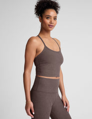 Spacedye Slim Racerback Cropped Tank