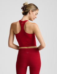 Spacedye High Neck Cropped Tank