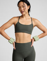 Spacedye Slim Racerback Bra