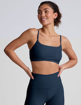 Spacedye Raise The Barre Shirred Bra