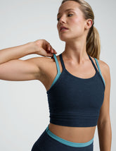 Spacedye Layered Long Line Bra