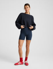 Ready For Barre Cropped Sweater