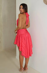 What I'm Searching For Mini Dress Fuchsia