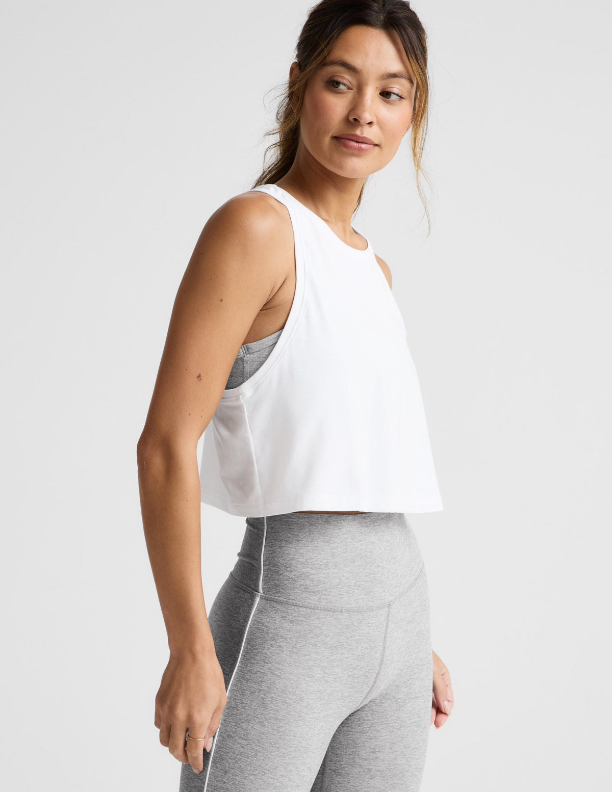 Featherweight Rebalance Racerback Cropped Tank