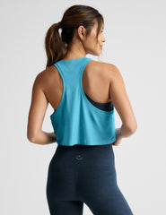 Featherweight Rebalance Racerback Cropped Tank