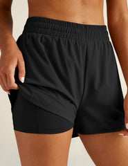 Stretch Woven In Stride Lined Short