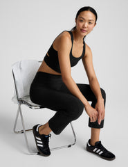 Spacedye Pintuck Kick Flare High Waisted Pant