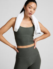 Spacedye Slim Racerback Cropped Tank