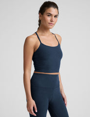 Spacedye Slim Racerback Cropped Tank