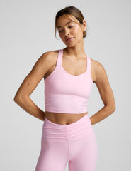 Spacedye Twist Through Cropped Tank