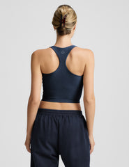 Spacedye High Neck Cropped Tank