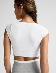 Spacedye Get It Twisted Cropped Tee