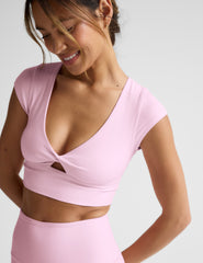 Spacedye Get It Twisted Cropped Tee