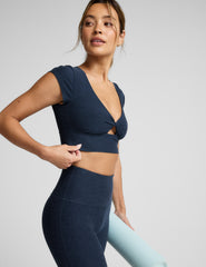 Spacedye Get It Twisted Cropped Tee