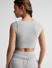 Spacedye Get It Twisted Cropped Tee