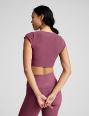 Spacedye Get It Twisted Cropped Tee