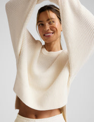 Ready For Anywhere Hi Lo Sweater