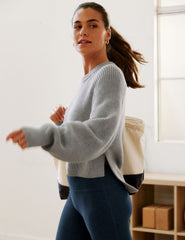 Ready For Anywhere Hi Lo Sweater