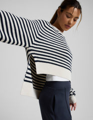 Ready For Anywhere Hi Lo Sweater