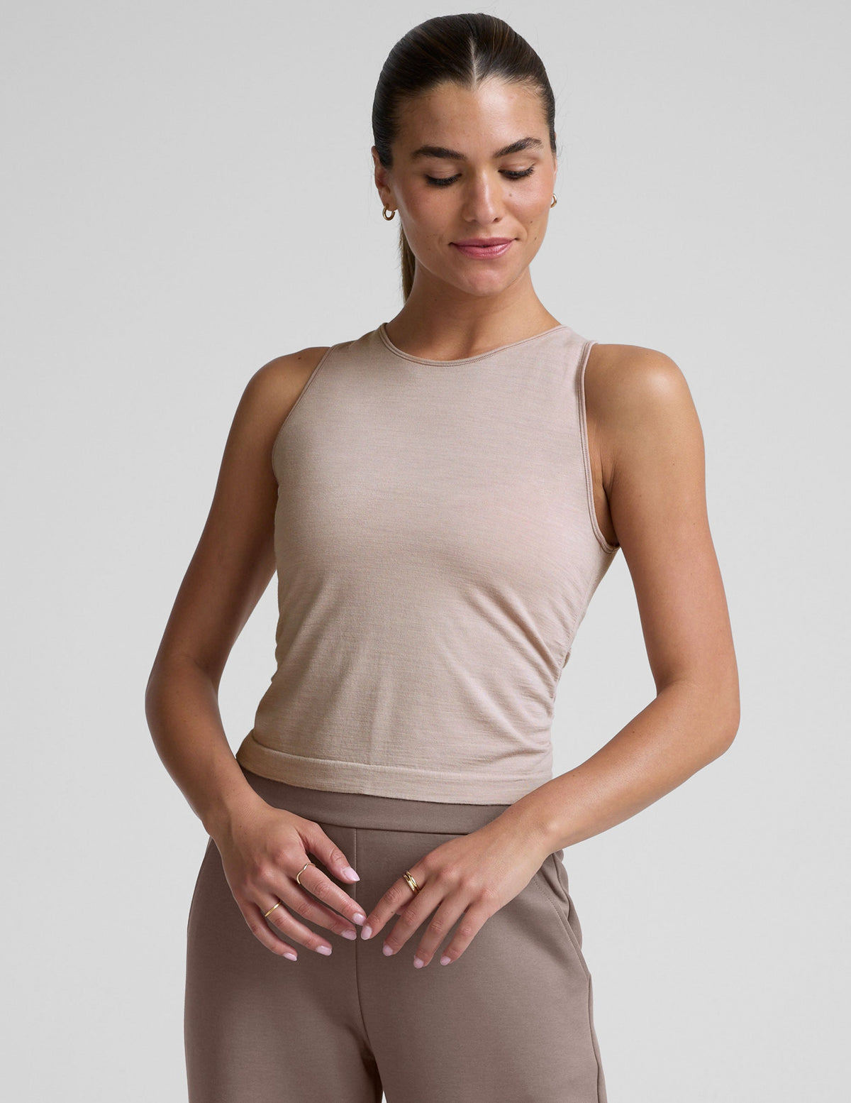 LuxeKnit Merino Wool Racerback Tank
